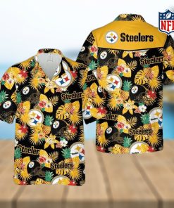 NFL Pittsburgh Steelers Hawaiian Shirt Pineapple Version