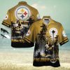 Oakland Raiders Nfl Custom Hawaiian Shirt Short  T Shirt Hawaiian Pattern Print