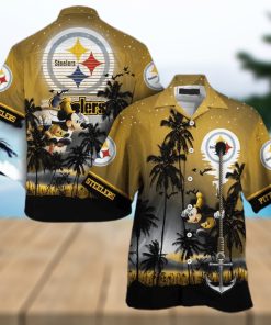 NFL Pittsburgh Steelers Mickey Mouse Edition Hawaiian Shirt Aloha Shirt