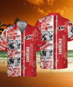 NHL Carolina Hurricanes Hawaiian Shirt Gift For Beach Vacation hawaiian shirt