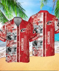 NHL Carolina Hurricanes Hawaiian Shirt Gift For Beach Vacation hawaiian shirt