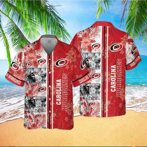 NHL Carolina Hurricanes Hawaiian Shirt Gift For Beach Vacation hawaiian shirt