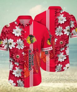 NHL Chicago Blackhawks Hawaiian Shirt Summer Beach Gift