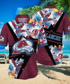 NHL Colorado Avalanche Hawaiian Shirt Beach Gift For Friend hawaiian shirt