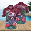 NHL Colorado Avalanche Hawaiian Shirt Beach Gift For Friend hawaiian shirt