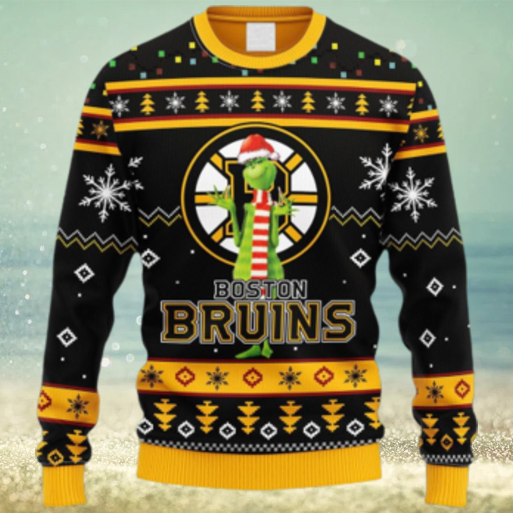 Bruins Pooh Bear Sweatshirt, Dark Green / 2XL