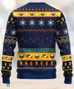 NHL Logo Buffalo Sabres 12 Grinch Xmas Day Christmas Ugly Sweater For Men Women