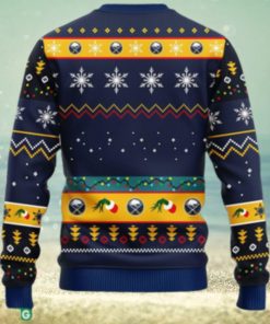 NHL Logo Buffalo Sabres 12 Grinch Xmas Day Christmas Ugly Sweater For Men Women