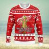 Calgary Flames Skull Flower Ugly Christmas Ugly Sweater