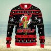 Merry Xmas Miller Lite Beer AOP Print Christmas Ugly Sweater For Men Women