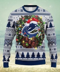 NHL Logo Vancouver Canucks Christmas Ugly Sweater For Men Women