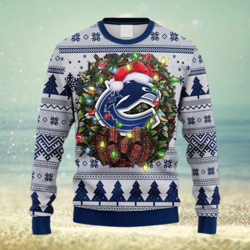NHL Logo Vancouver Canucks Christmas Ugly Sweater For Men Women