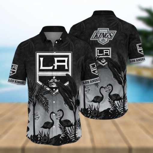 NHL Los Angeles Kings Flower Summer Hawaiian Shirt