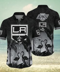 NHL Los Angeles Kings Flower Summer Hawaiian Shirt