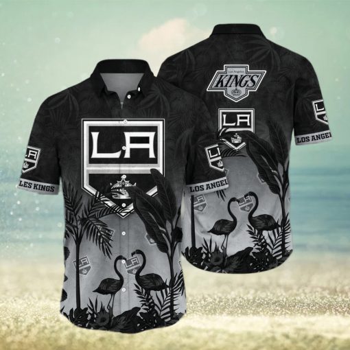 NHL Los Angeles Kings Flower Summer Hawaiian Shirt