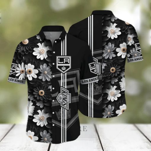 NHL Los Angeles Kings Hawaiian Shirt Gift For Beach Lover hawaiian shirt