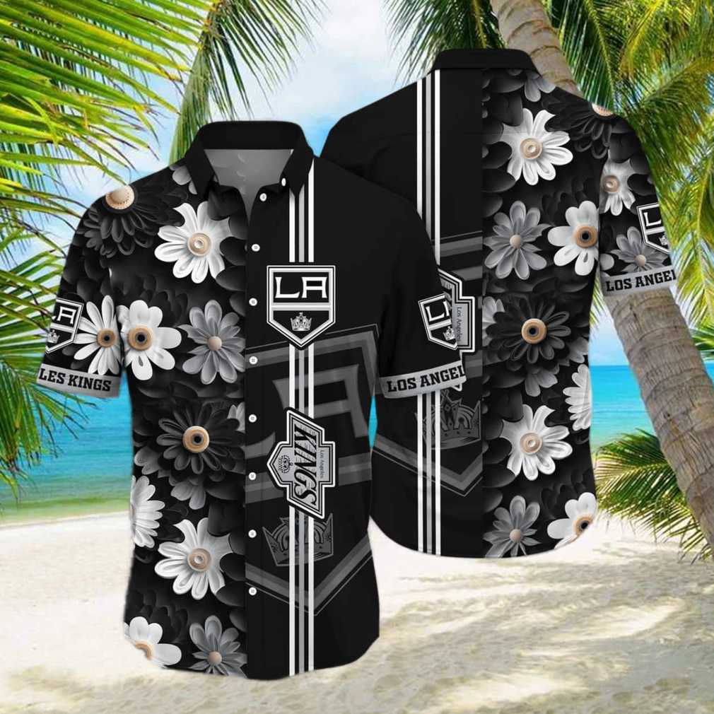 NHL Los Angeles Kings Hawaiian Shirt Gift For Beach Lovers hawaiian shirt -  Limotees