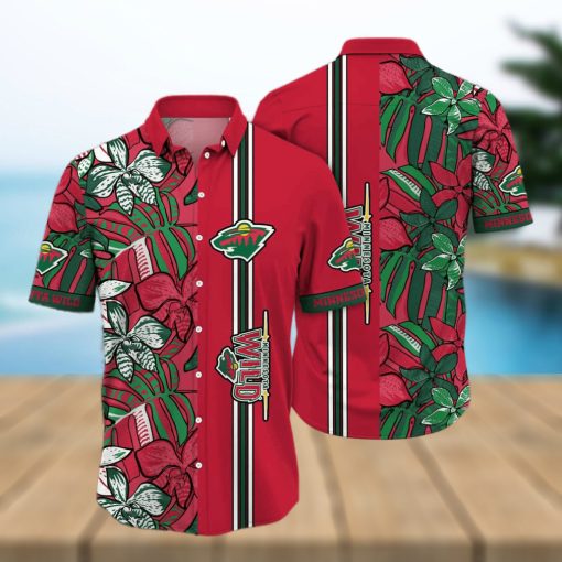 NHL Minnesota Wild Hawaiian Shirt Gift For Beach Trip