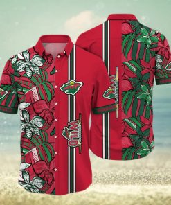 NHL Minnesota Wild Hawaiian Shirt Gift For Beach Trip