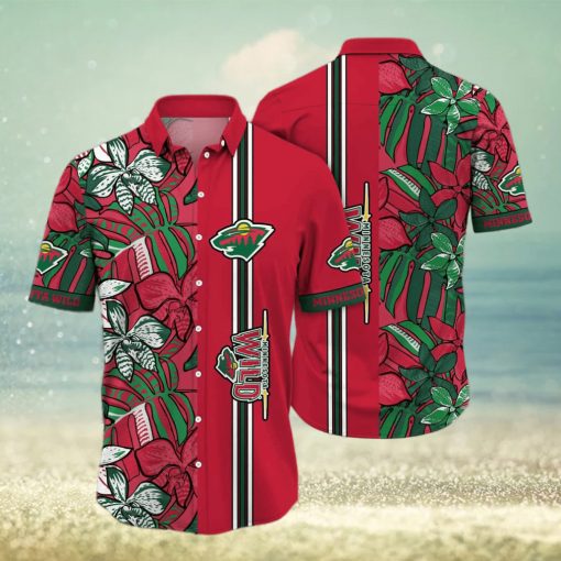 NHL Minnesota Wild Hawaiian Shirt Gift For Beach Trip