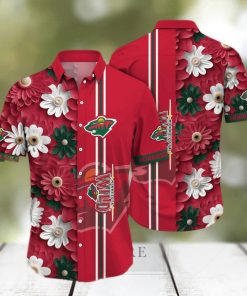 NHL Minnesota Wild Hawaiian Shirt Summer Gift For Friend hawaiian shirt