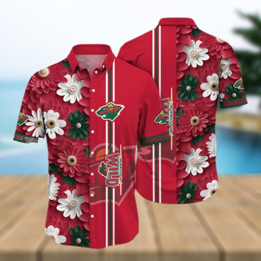 NHL Minnesota Wild Hawaiian Shirt Summer Gift For Friend