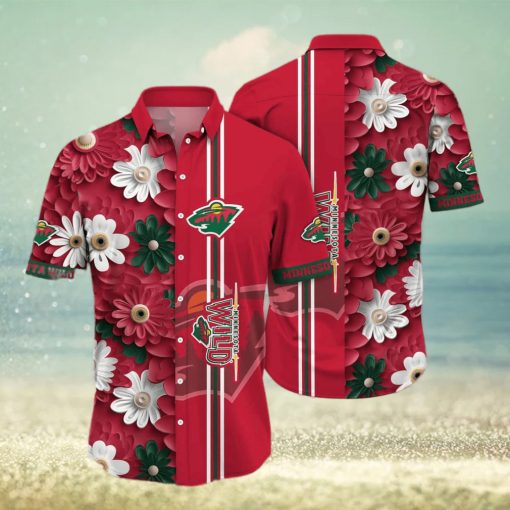 NHL Minnesota Wild Hawaiian Shirt Summer Gift For Friend