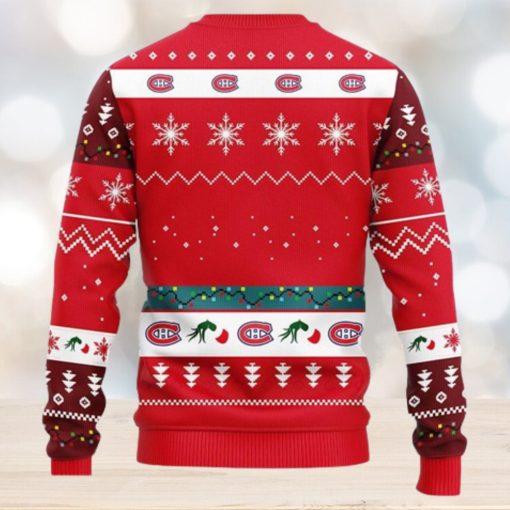 NHL Montreal Canadians 12 Grinch Xmas Day Ideas Logo Ugly Christmas Sweater For Fans