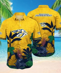 NHL Nashville Predators Hawaiian Shirt Summer Beach Gift hawaiian shirt