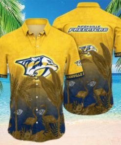 NHL Nashville Predators Hawaiian Shirt Tropical Aloha Gift For Beach Love