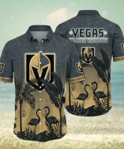 NHL Vegas Golden Knights Flower Summer Hawaiian Shirt