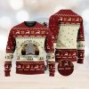 Pabst Blue Ribbion Beer Ugly Knitted Whiskey Christmas 3D Sweater For Men And Women