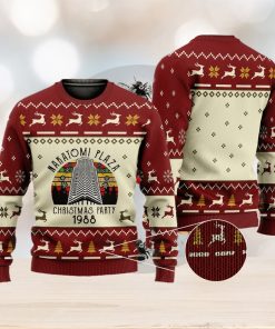 Nakatomi Plaza 1988 Ugly Die Hard Ugly Gift Christmas 3D Sweater For Men And Women