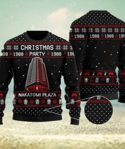 Nakatomi Plaza Die Hard Ugly Knitted Christmas Sweater