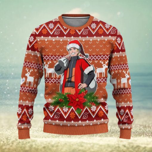 Naruto Uzumaki Custom Naruto Anime Xmas Women Mens Ugly Christmas Sweater