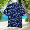 Washington Capitals NHL Palm Tree Pattern Full Printed 3D Hawaiian Shirt