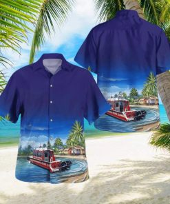 Nevada Tahoe Douglas Fire Protection District Fireboat Hawaiian shirt