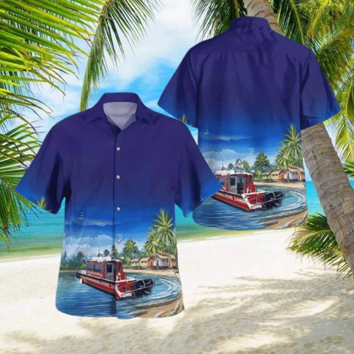 Nevada Tahoe Douglas Fire Protection District Fireboat Hawaiian shirt