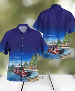 Nevada Tahoe Douglas Fire Protection District Fireboat Hawaiian shirt