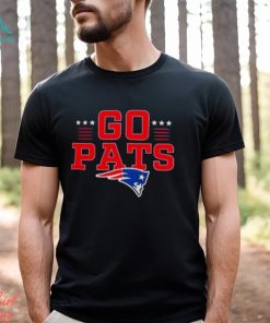 New England Patriots Go Pats Profile Big & Tall Two Sided Shirt