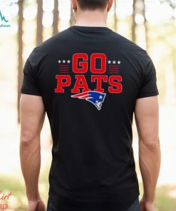 New England Patriots Go Pats Profile Big & Tall Two Sided Shirt