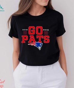 New England Patriots Go Pats Profile Big & Tall Two Sided Shirt