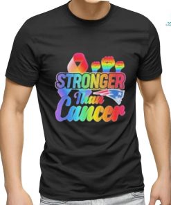 New England Patriots Stronger Than Cancer Nfl 2023 Shirt