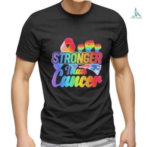 New England Patriots Stronger Than Cancer Nfl 2023 Shirt