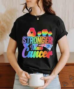 New England Patriots Stronger Than Cancer Nfl 2023 Shirt