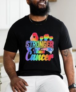 New England Patriots Stronger Than Cancer Nfl 2023 Shirt