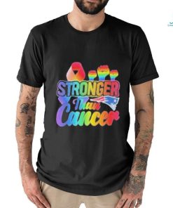 New England Patriots Stronger Than Cancer Nfl 2023 Shirt