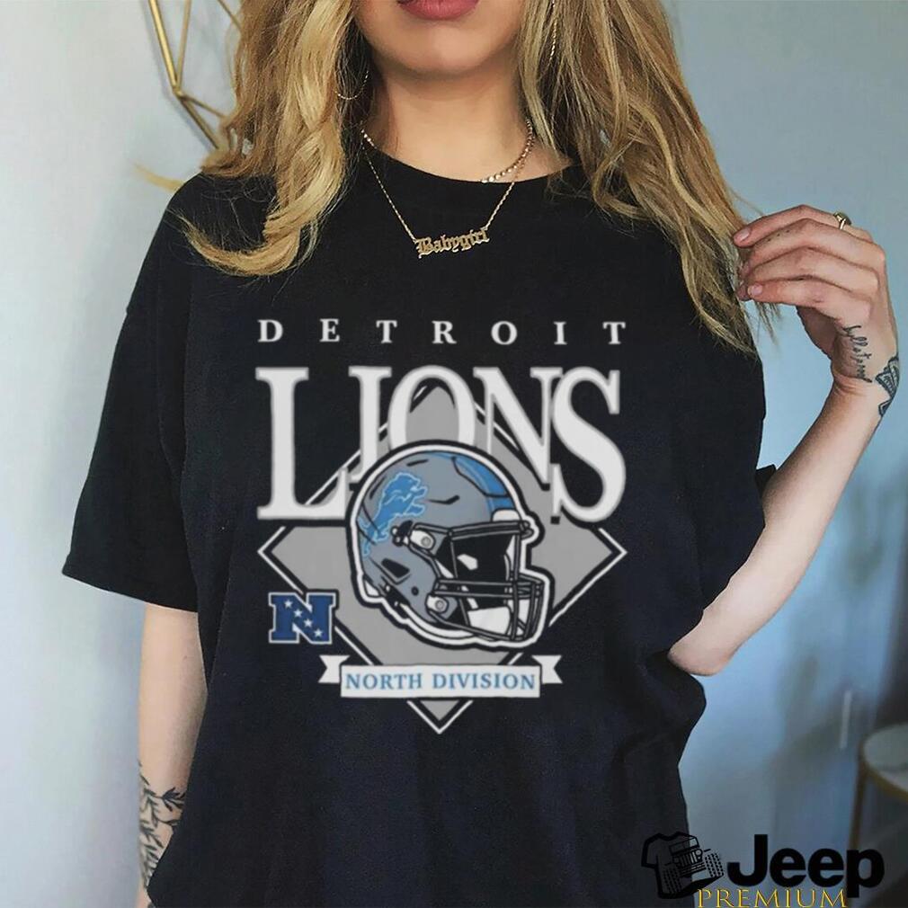 Detroit Lions New Era Team Logo T-Shirt - Gray