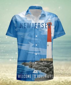 New Jersey Retro Style Travel Summer 3D Hawaiian Shirt Gift For Men And Women Fans