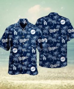 New Men’s Los Angeles Dodgers Hawaiian T Shirt